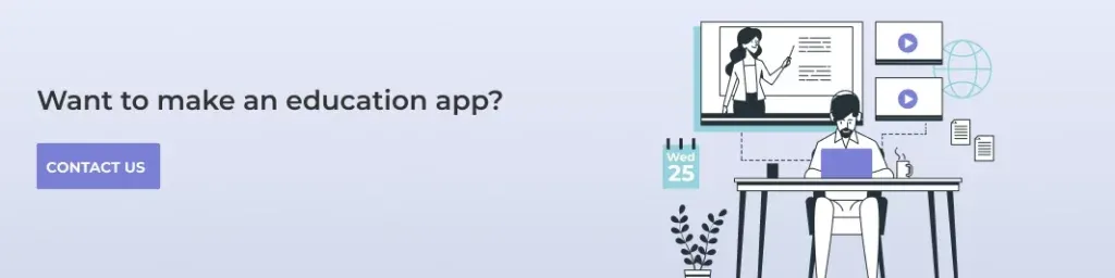 Connect to build educational app development