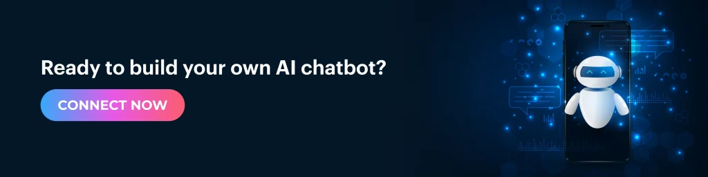 AI Chatbot development CTA