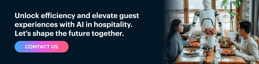 AI in hospitality cta
