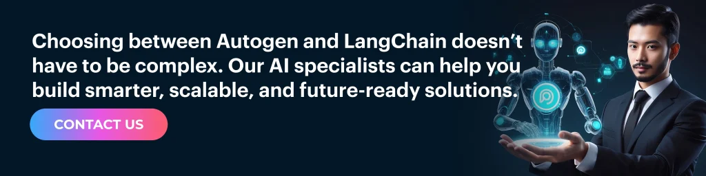 Autogen and LangChain